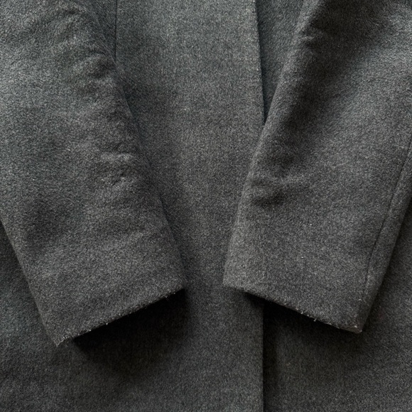 Aritzia Wilfred Cocoon Coat Virgin Wool & Cashmere Blend in Slate Gray Size XXS - Picture 14 of 16
